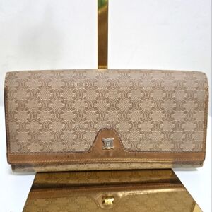 Celine Multicompartment Kisslock Long Wallet